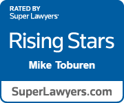 Rated by Super Lawyers Rising Stars Mike Toburen SuperLawyers.com